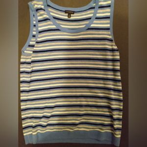 Size M Tablets sleeveless striped sweater